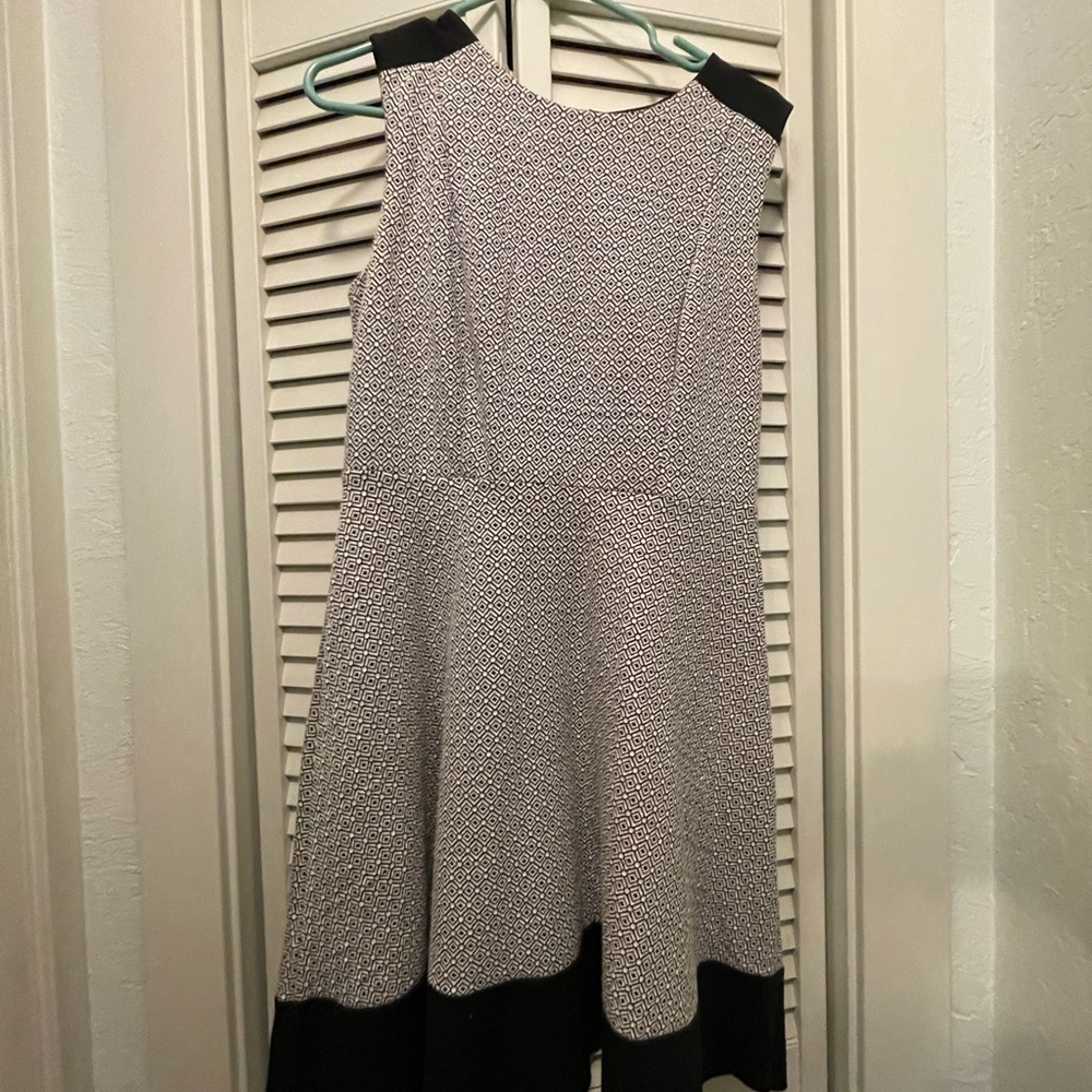 Black and white Anne Taylor Loft dress